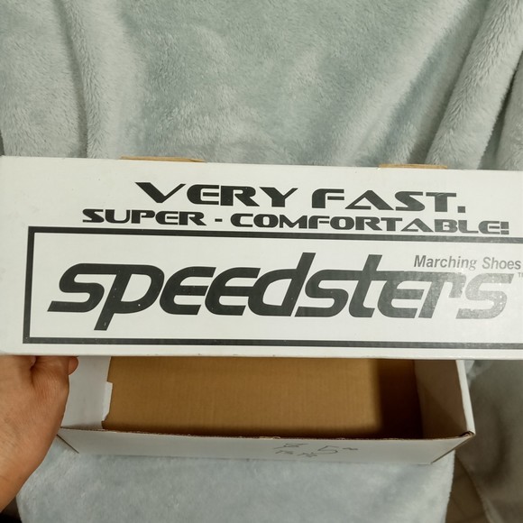 Speedsters Black Marching Shoes in mens 5/ womens 7 - Picture 8 of 9